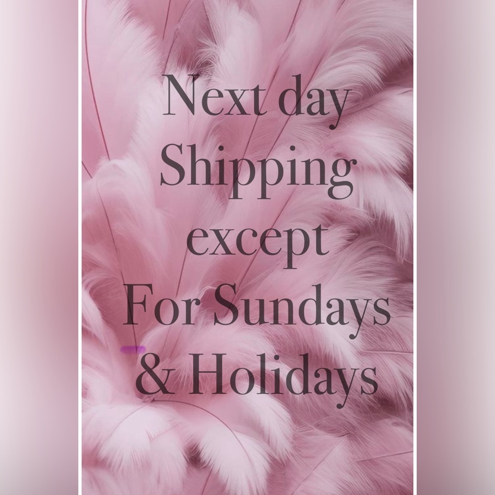 Next day shipping.